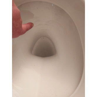 CERANO - WC kombi Hector - bílá - zadní odpad - II. Jakost