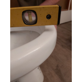 CERANO - WC kombi Hector - bílá - zadní odpad - II. Jakost
