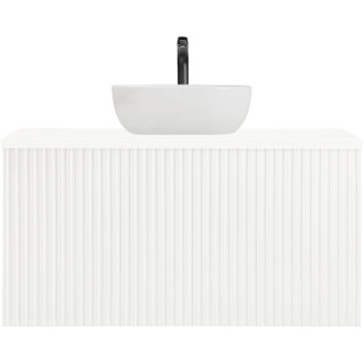 TUANA - Koupelnová skříňka pod umyvadlo Merito - bílá matná - 80x40x49 cm - 2 JAKOST