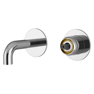 ULTRAMIX tělo podomítkové dvouprvkové umyvadlové baterie, hubice 10cm, chrom UT110-1