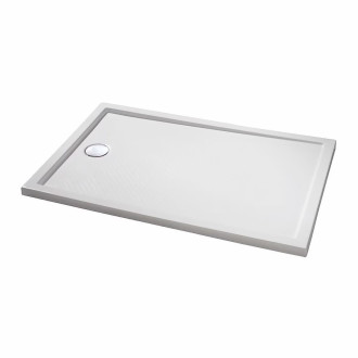 Sprchová vanička obdélníková Huppe PURANO 140x90 cm litý mramor bílá 202159.055