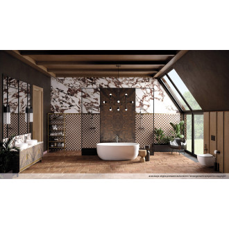 Deante CASCADA sprchová hlavice, mosaz, 250 MM, titan NAC_D10K