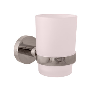 RAV SLEZÁK COLORADO  Držák kartáčků skleněný, Metal Grey lesklá COA0201MGL