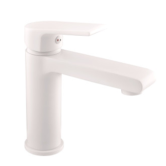 RAV SLEZÁK COLORADO Baterie umyvadlová stojánková - bílá matná SOFT CO128.5BMATS