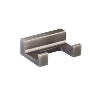 RAV SLEZÁK RAV Slezák NIL Věšáček dvojitý Koupelnový doplněk, Metal Grey NLA0102MG