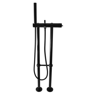 RAV SLEZÁK SEINA Baterie vanová, vysoká, volně stojící se sprchou-černá mat SE950.5/2CMAT