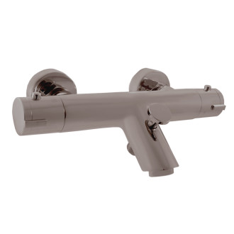 RAV SLEZÁK Baterie termostatická sprchová vývod ?“ metal grey kartáčovaná TRM80.5MGK