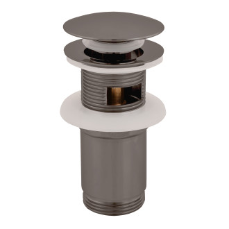 RAV Slezák "Výpusť umyvadlová CLICK-CLACK 5/4"", Metal Grey - kartáčovaná MD0484MGK"