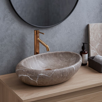 REA Umyvadlo na desku Roxy B Stone Nature REA-U6650