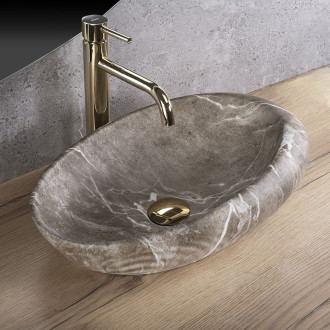 REA Umyvadlo na desku Roxy B Stone Nature REA-U6650