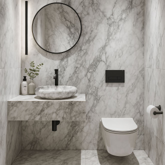 REA Umyvadlo na desku Roxy C Stone L.Grey REA-U6651