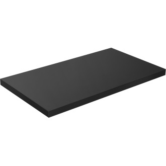 CERANO - Sprchová zástěna Walk-in Onyx Round L/P - kulatá vzpěra + přídavný panel 40 cm - chrom, transparentní sklo - 130x200 cm