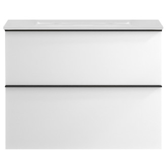 CERANO - Koupelnová skříňka pod umyvadlo Velora - bílá matná - 60x49,8x46 cm