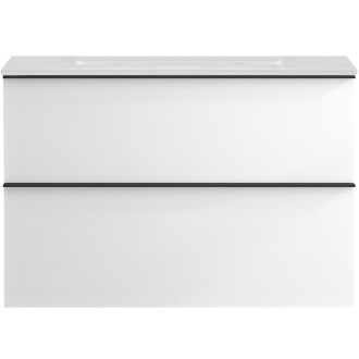 CERANO - Koupelnová skříňka pod umyvadlo Velora - bílá matná - 70x49,8x46 cm