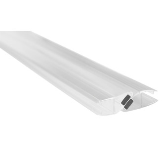 Magnetické těsnění 45° 8/8mm skla