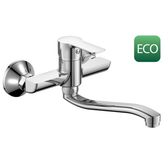 BARON ECO 3,8 l/min, nástěnná baterie, chrom 60702