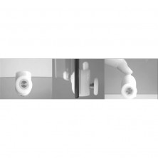 Mereo Kora Lite sprchový kout, R550, 80x80x185 cm, chrom ALU, sklo čiré 4 mm CK35133Z