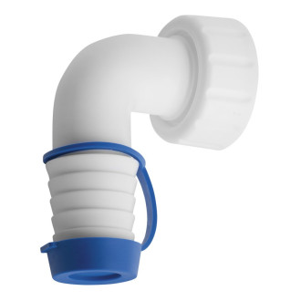 Kolínko podomítkového sifonu, pro sušičku/myčku, bílá 60886