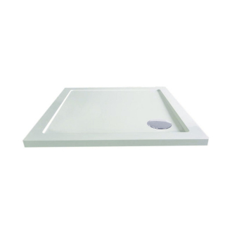 Mereo Sprchový set: sprch kout čtvercový, 90x90x185 bílý, Grape 5 mm, van. CV31N CK34101ZN