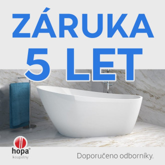 Volně stojící vana MELODY Glam - zlatá