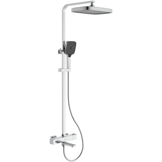 CERANO Sprchová zástěna Walk-in Onyx Corner Round L/P chrom, transparent sklo 160x200