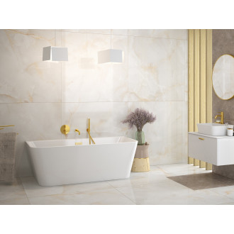 Volně stojící vana VARYA Glam - zlatá