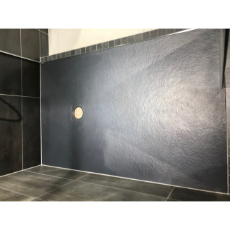 Sprchová vanička obdélníková SIKO 120x80 cm litý mramor Grafito SIKOSTONE12080SG