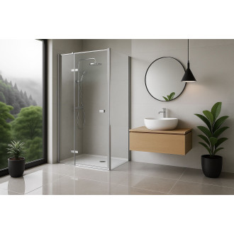 Sprchový kout Rea Atlas 120x90 Chrome