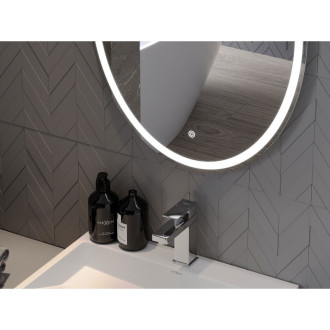 Mexen Elz osvětlené koupelnové zrcadlo 50x70 cm, LED 6000K, 9802-050-070-611-00