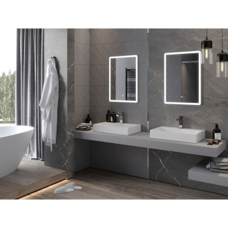 Mexen Navia osvětlené koupelnové zrcadlo 50x70 cm, LED 6000K, 9803-050-070-611-00