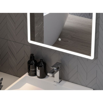 Mexen Navia osvětlené koupelnové zrcadlo 50x70 cm, LED 6000K, 9803-050-070-611-00