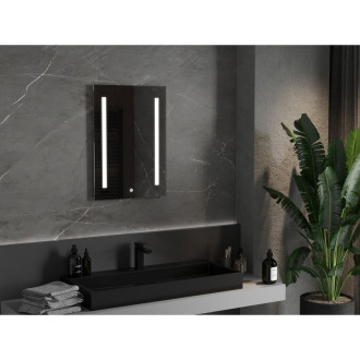 Mexen Remi osvětlené koupelnové zrcadlo 50x70 cm, LED 6000K, 9804-050-070-611-00