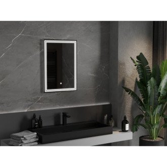 Mexen Taco osvětlené koupelnové zrcadlo 50x70 cm, LED 6000K, 9805-050-070-611-00