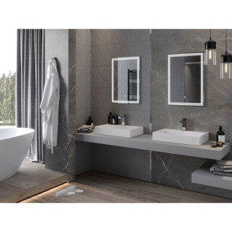 Mexen Taco osvětlené koupelnové zrcadlo 50x70 cm, LED 6000K, 9805-050-070-611-00