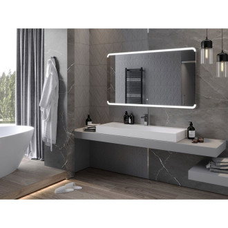 Mexen Nida osvětlené koupelnové zrcadlo 140x80 cm, LED 6000K, 9806-140-080-611-00