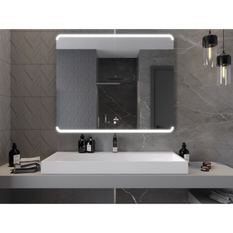 Mexen Nida osvětlené koupelnové zrcadlo 120x100 cm, LED 6000K, 9806-120-100-611-00