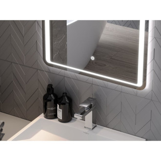 Mexen Zusa osvětlené koupelnové zrcadlo 50x70 cm, LED 6000K, 9808-050-070-611-00