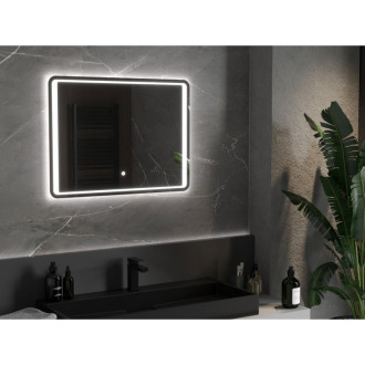 Mexen Zusa osvětlené koupelnové zrcadlo 80x60 cm, LED 6000K, 9808-080-060-611-00