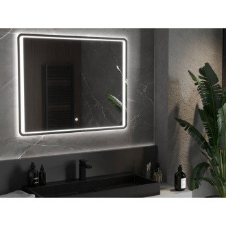 Mexen Zusa osvětlené koupelnové zrcadlo 100x80 cm, LED 6000K, 9808-100-080-611-00