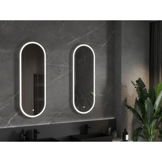 Mexen Bono osvětlené koupelnové zrcadlo 45x120 cm, LED 6000K, 9816-045-120-611-00