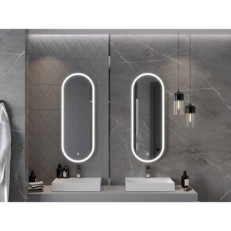 Mexen Bono osvětlené koupelnové zrcadlo 45x120 cm, LED 6000K, 9816-045-120-611-00