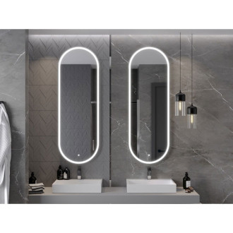 Osvětlené koupelnové zrcadlo Mexen Bono 55x155 cm, LED 6000K, 9816-055-155-611-00