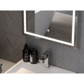 Mexen Miko osvětlené koupelnové zrcadlo 60x80 cm, LED 6000K, 9819-060-080-611-00