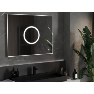 Mexen Koga osvětlené koupelnové zrcadlo 100x80 cm, LED 6000K, 9821-100-080-611-00