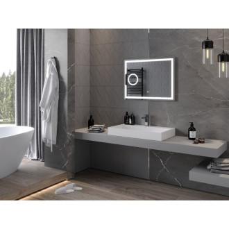 Mexen ONYX osvětlené zrcadlo s kosmetickým zrcátkem 80x60, LED 6000K 9813-080-060-611-00