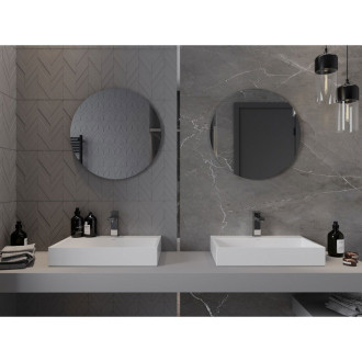 Kulaté koupelnové zrcadlo Mexen Alto 60 cm - 9853-060-060-000-00