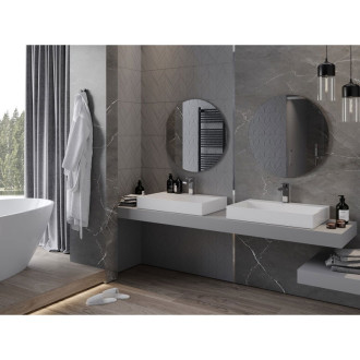 Kulaté koupelnové zrcadlo Mexen Alto 70 cm - 9853-070-070-000-00