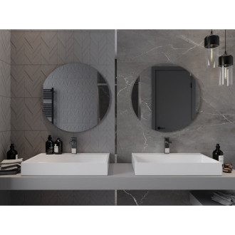 Kulaté koupelnové zrcadlo Mexen Alto 70 cm - 9853-070-070-000-00