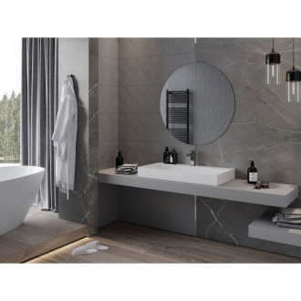 Kulaté koupelnové zrcadlo Mexen Alto 90 cm - 9853-090-090-000-00