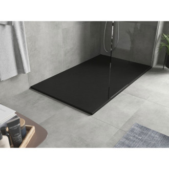 Mexen HUGO Sprchová vanička SMC obdélníková 80x140x2,6 cm, černá 42708014